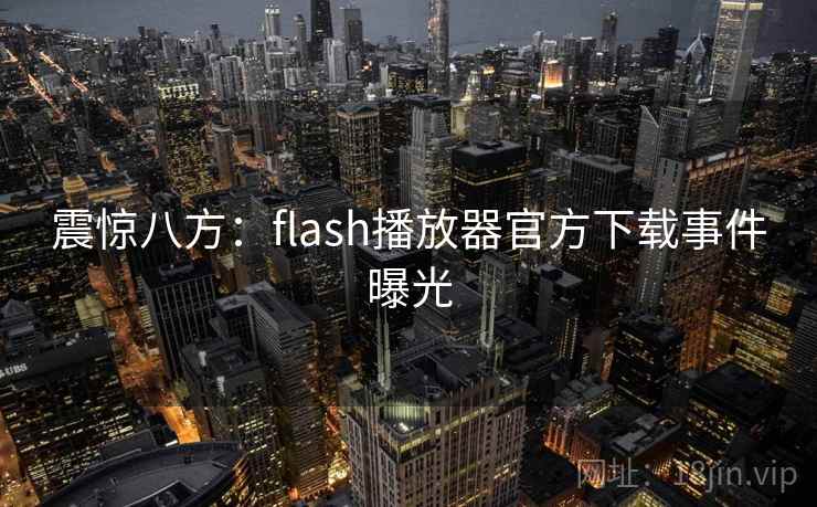 震惊八方：flash播放器官方下载事件曝光  第2张